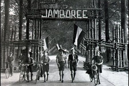 "Gateway to the 5th World Jamboree" Boy Scouts of America, The National and World Jamboree in Pictures, 1937